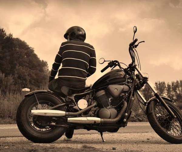photo of man Motorcycle Shipping Time