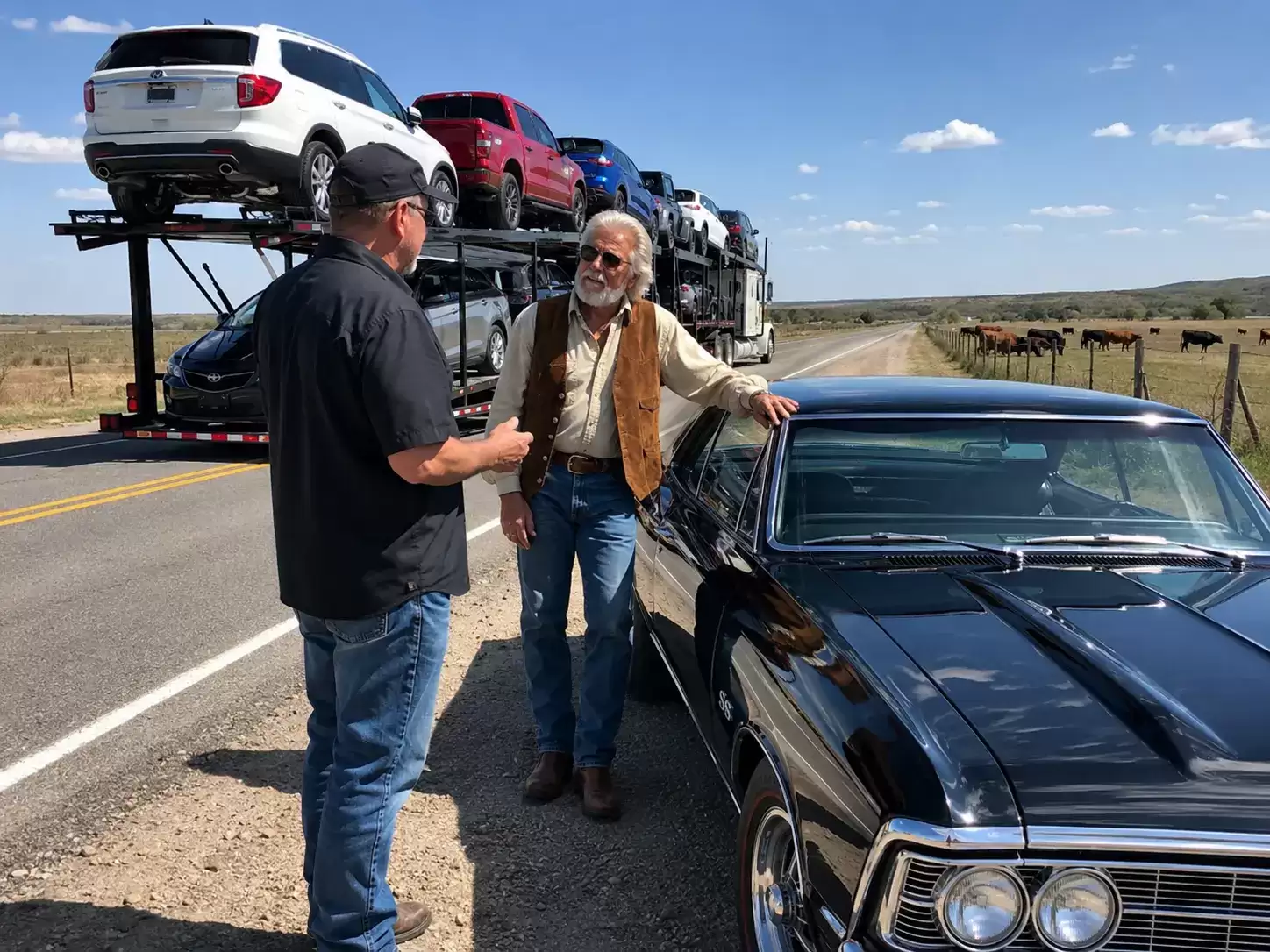 Texas Vehicle Transporter delivering to 70 something snowbird