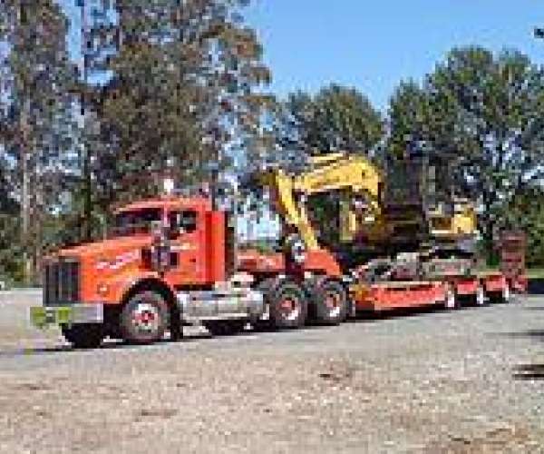 photo of Flatbed or Lowboy Transport Carrier