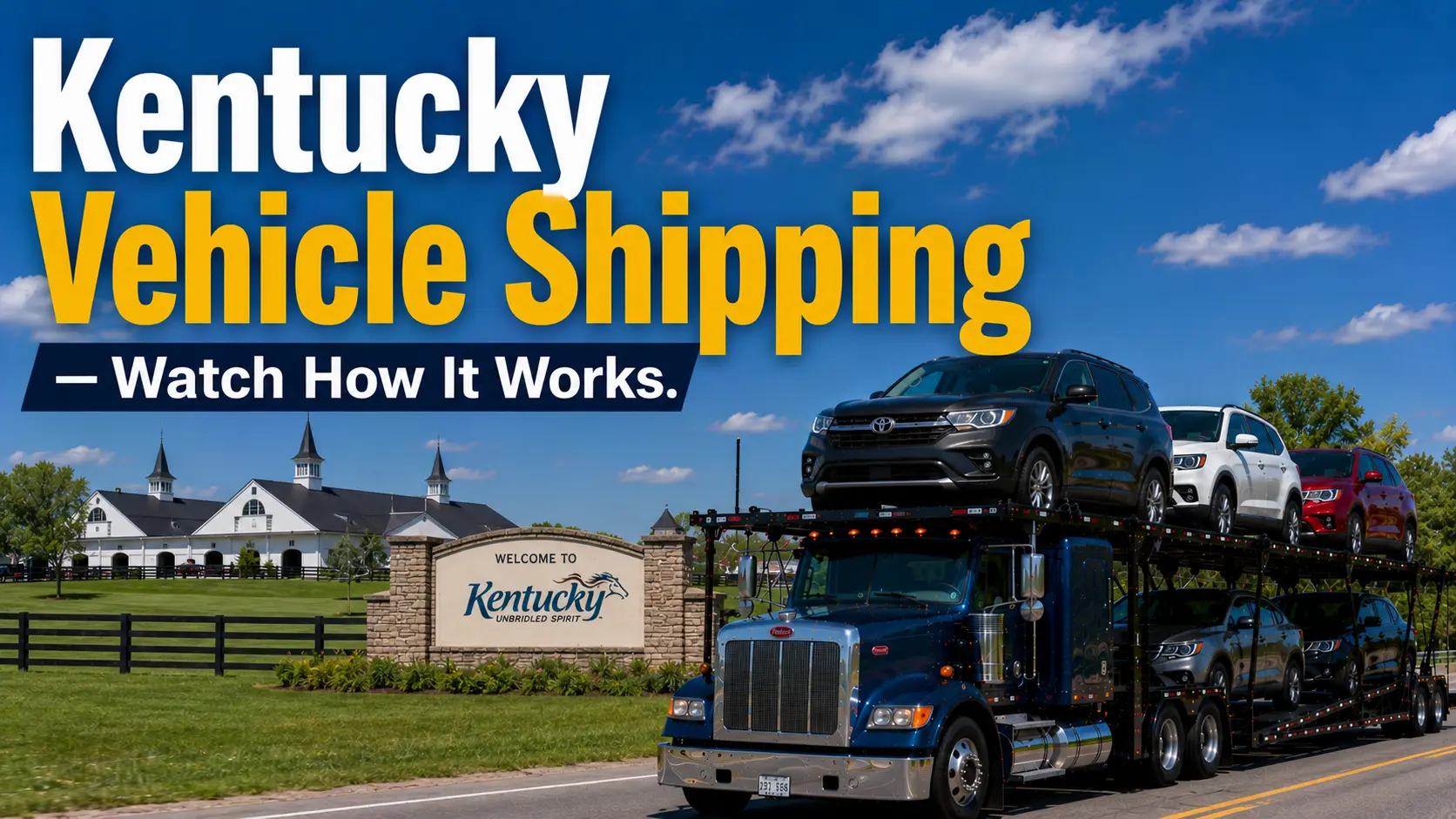 How Auto Transport Works Video