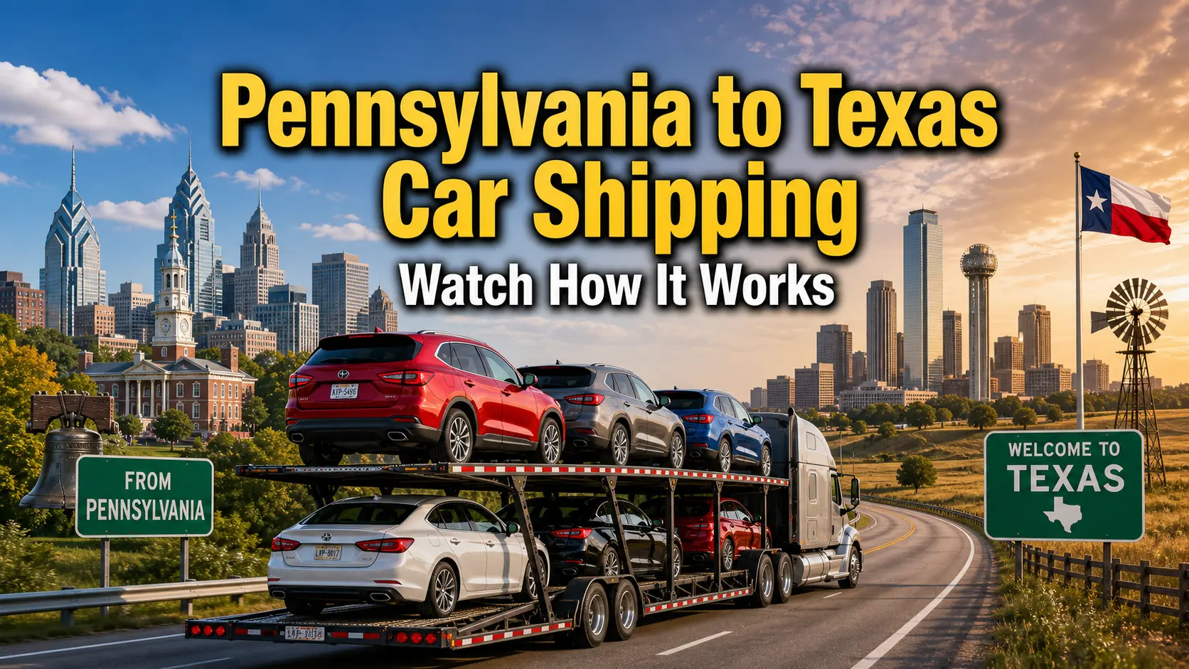 How Auto Transport Works Video